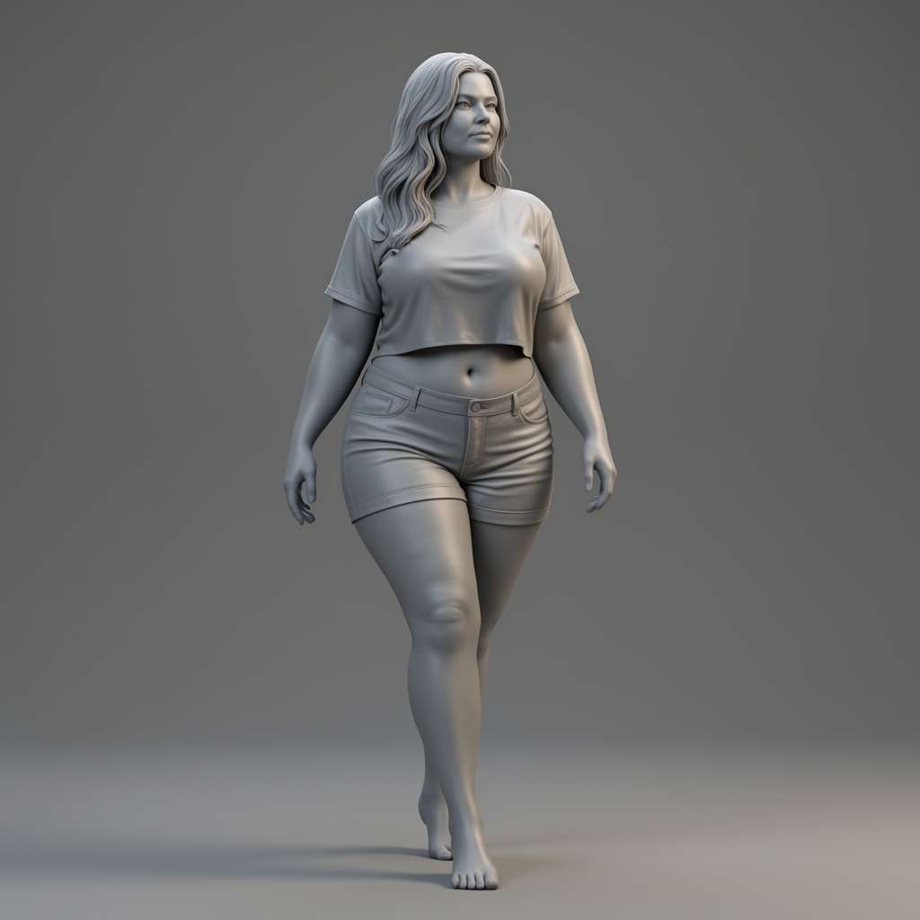 Mature Woman Bust free 3D printable STL