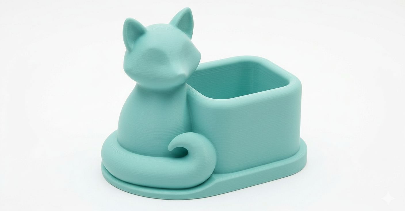 Fox Desk Organizer free 3D printable STL