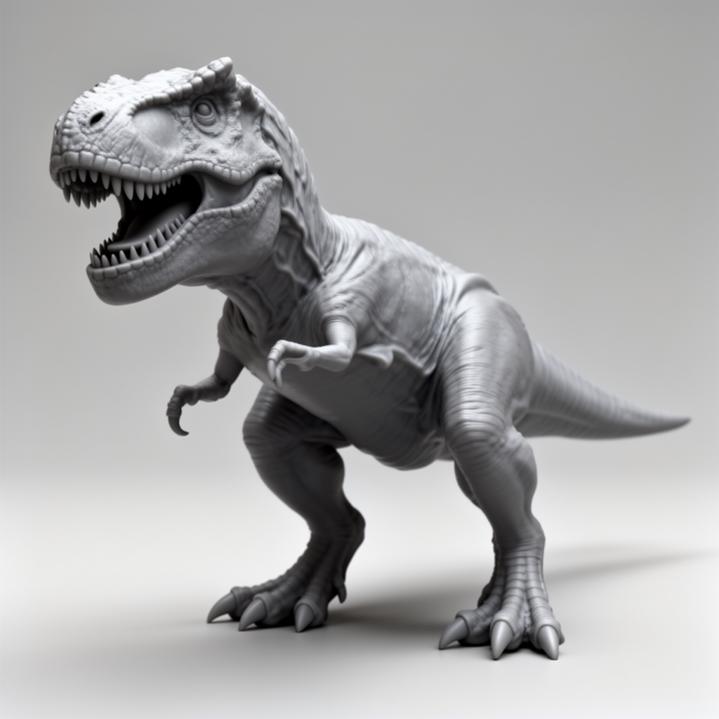 Tyrannosaurus Rex Figurine free 3D printable STL