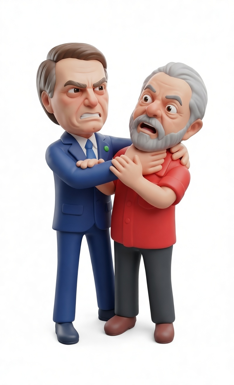 Bolsonaro Lula Figurine free 3D printable STL