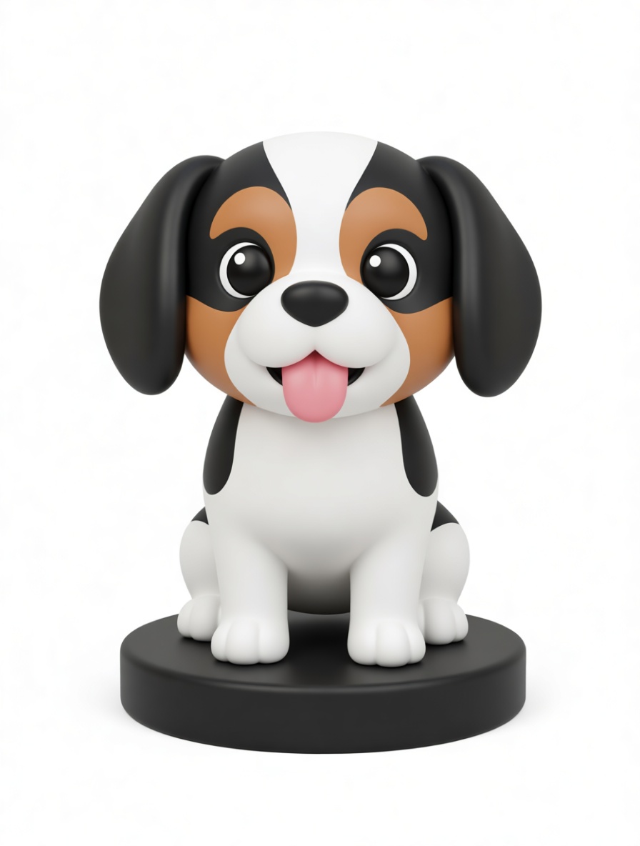 Beagle Puppy Figurine free 3D printable STL