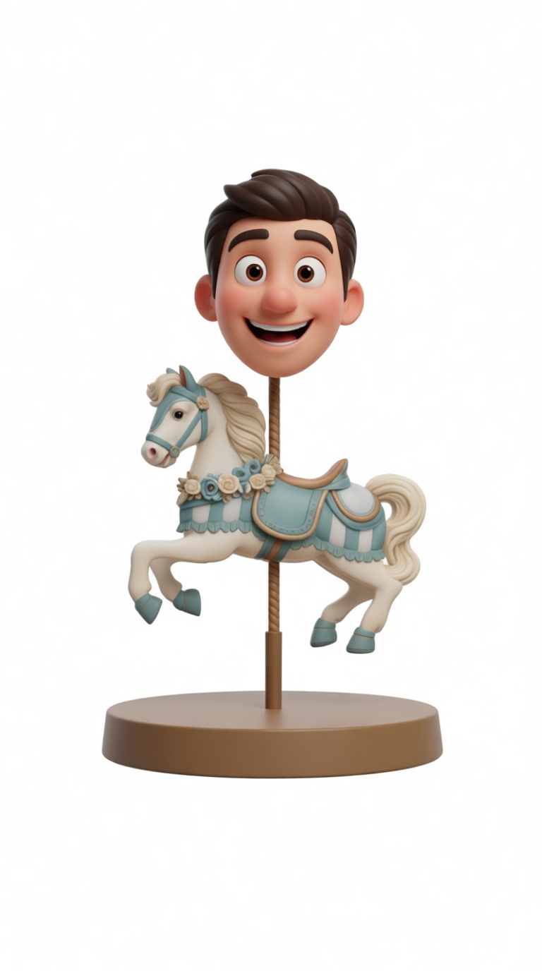 Carousel Horse Figurine free 3D printable STL