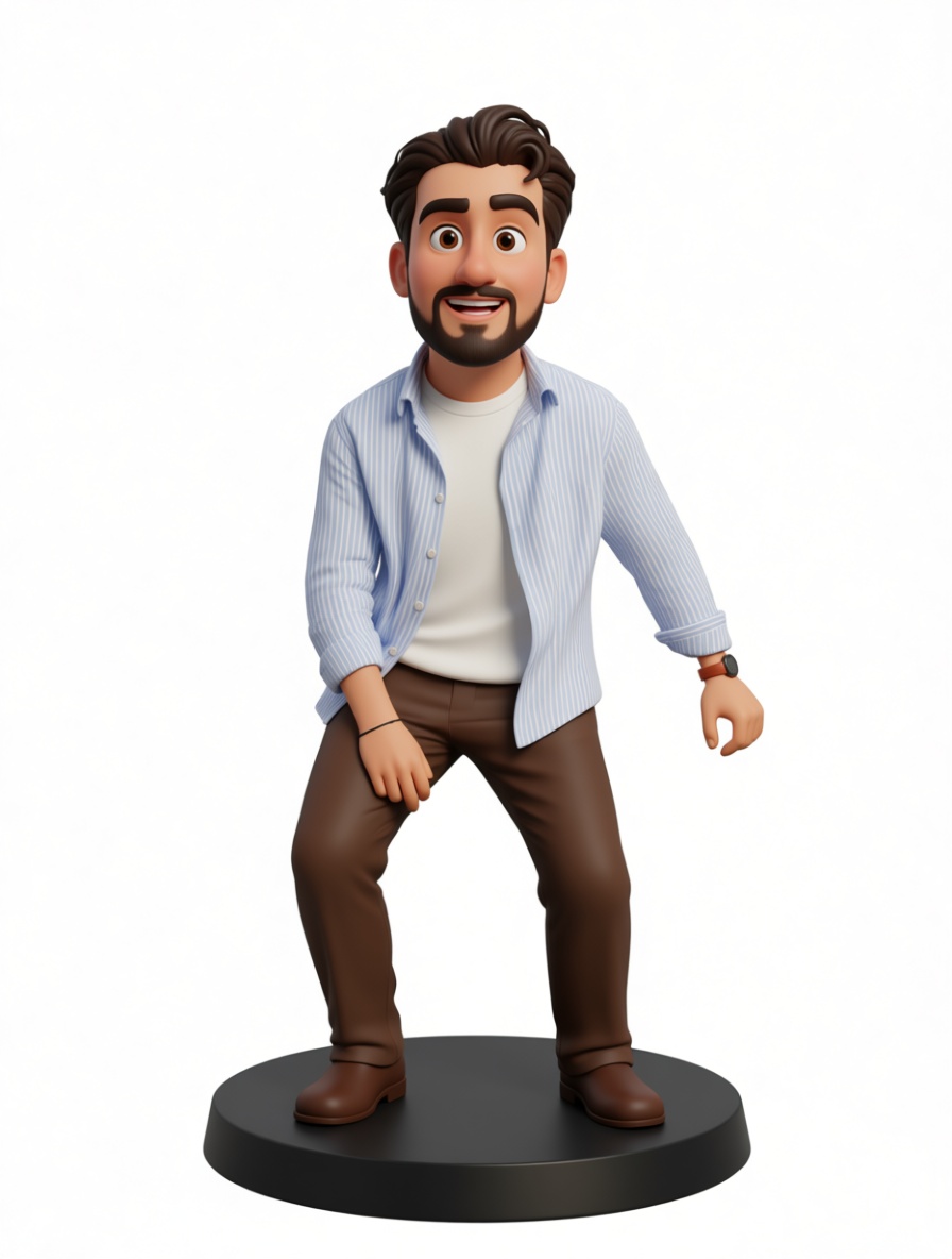 Casual Man Figurine free 3D printable STL