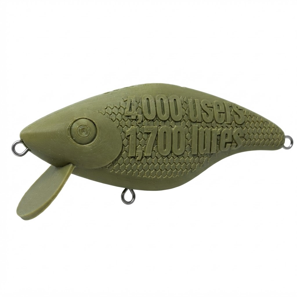Fishing Lure Model free 3D printable STL