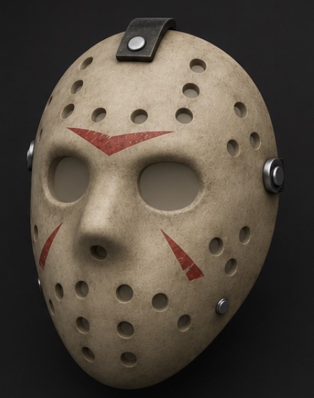 Jason Voorhees Mask free 3D printable STL