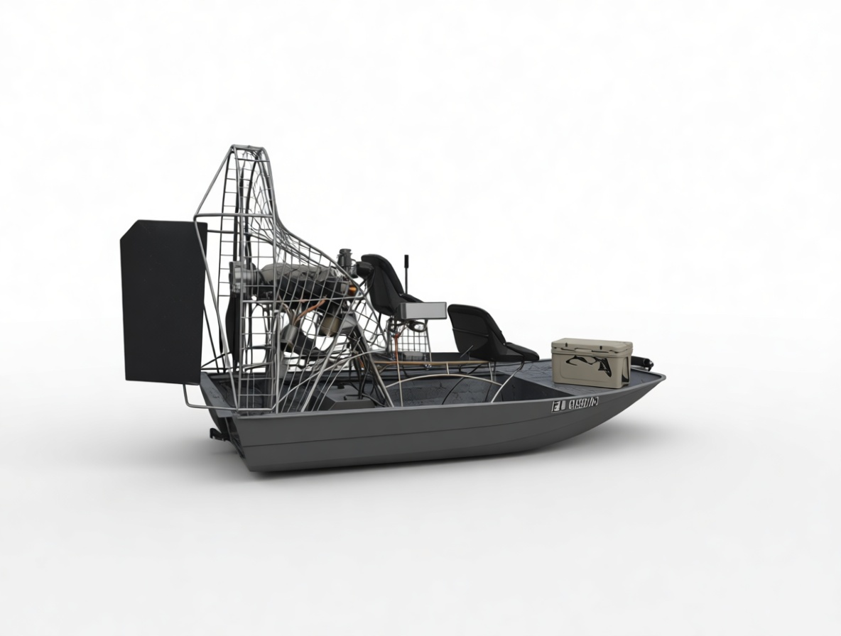 Airboat Model free 3D printable STL
