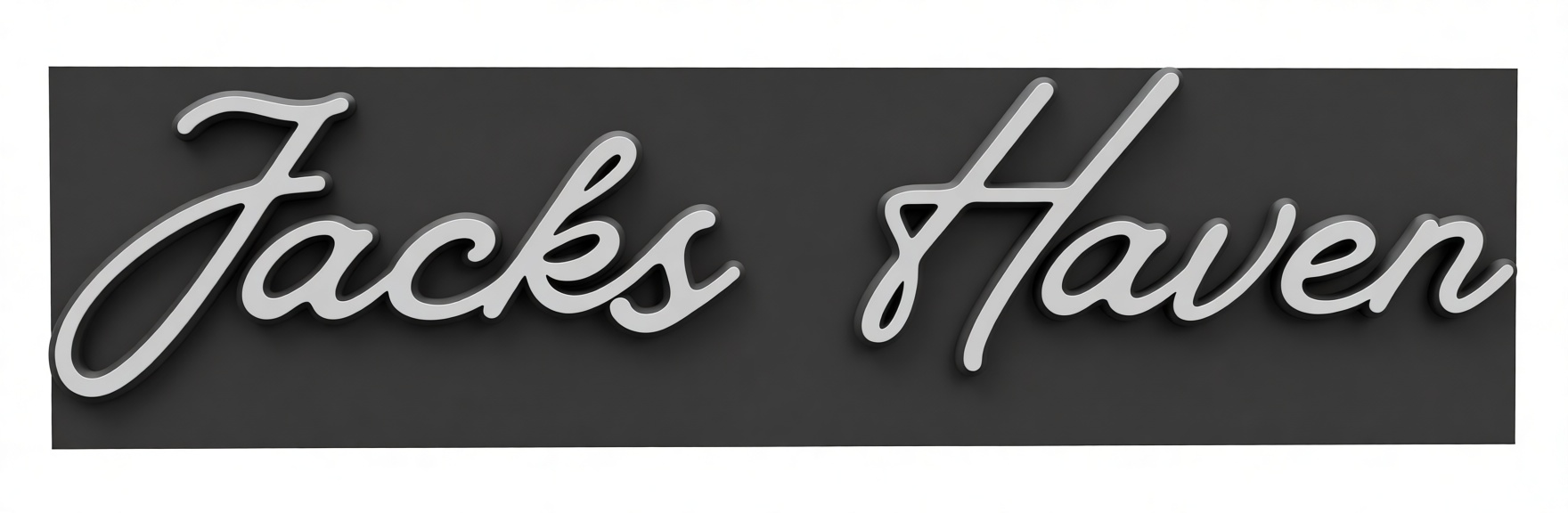 Jacks Haven Sign free 3D printable STL