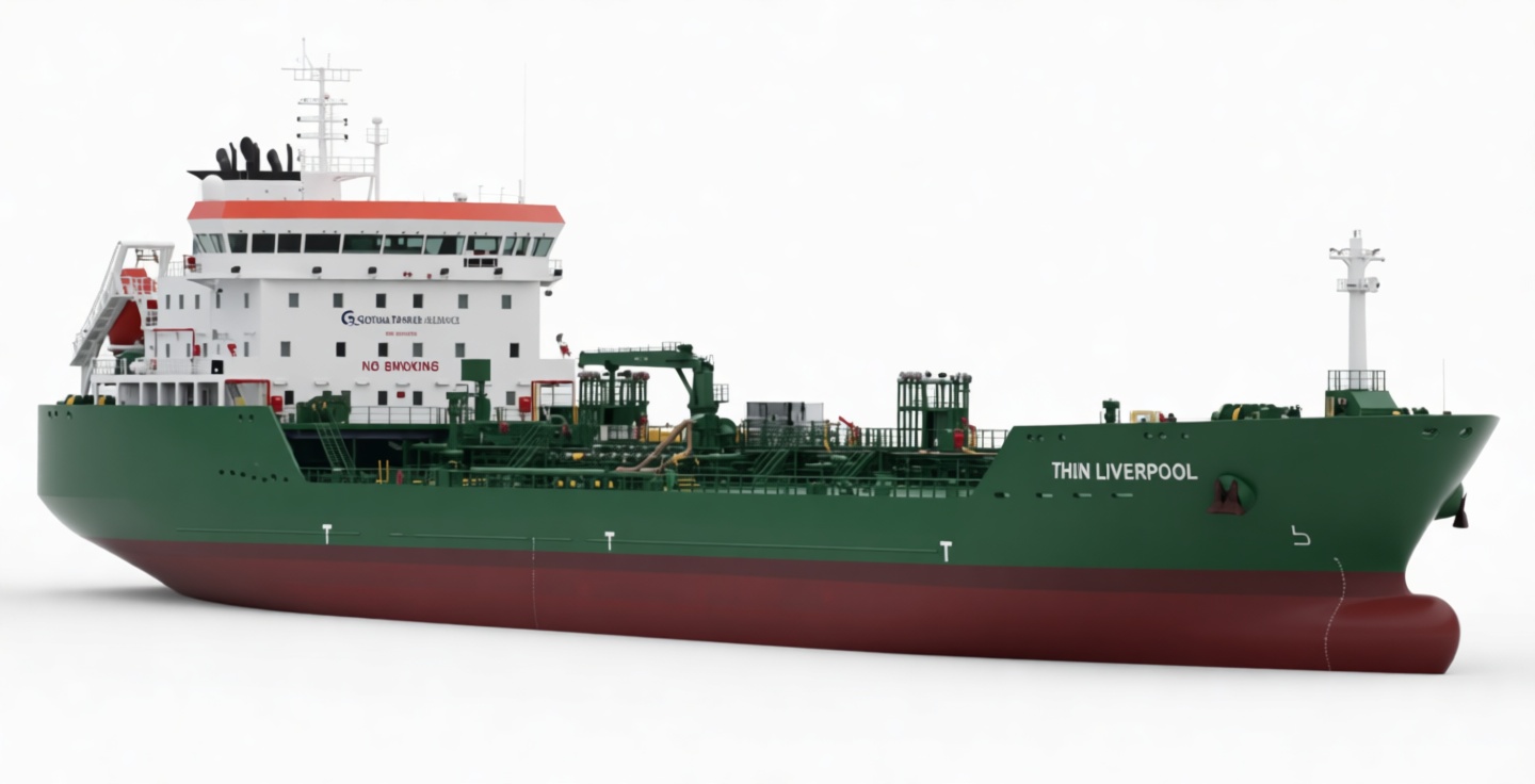 Thin Liverpool Tanker Model - Free 3D Printable STL File
