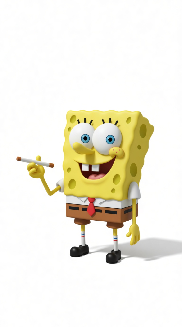 SpongeBob SquarePants Figurine free 3D printable STL
