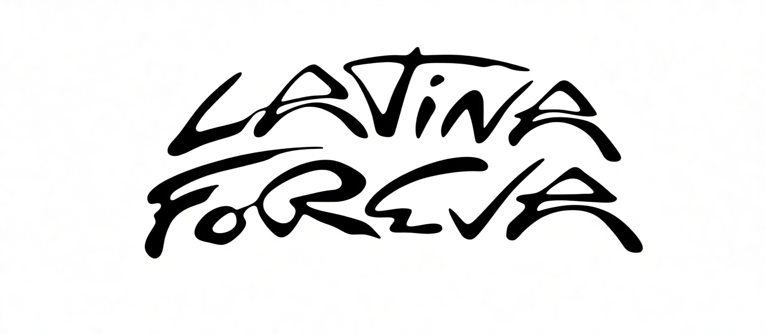 Latina Forever Text Art free 3D printable STL