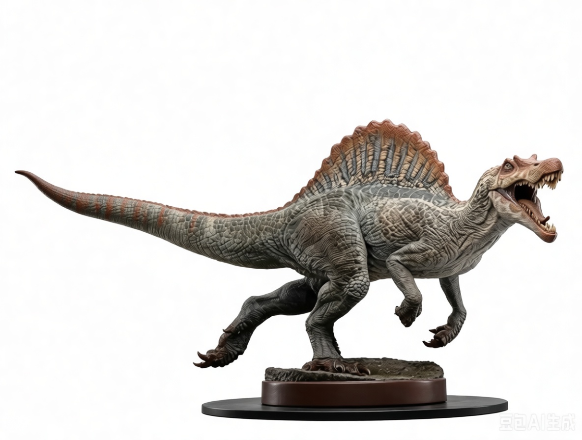 Spinosaurus Dinosaur Figurine free 3D printable STL