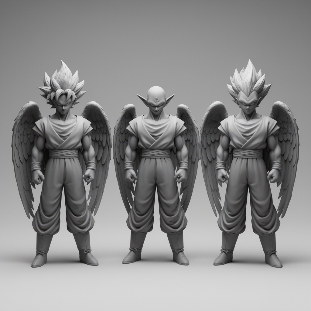 Goku Super Saiyan Bust free 3D printable STL