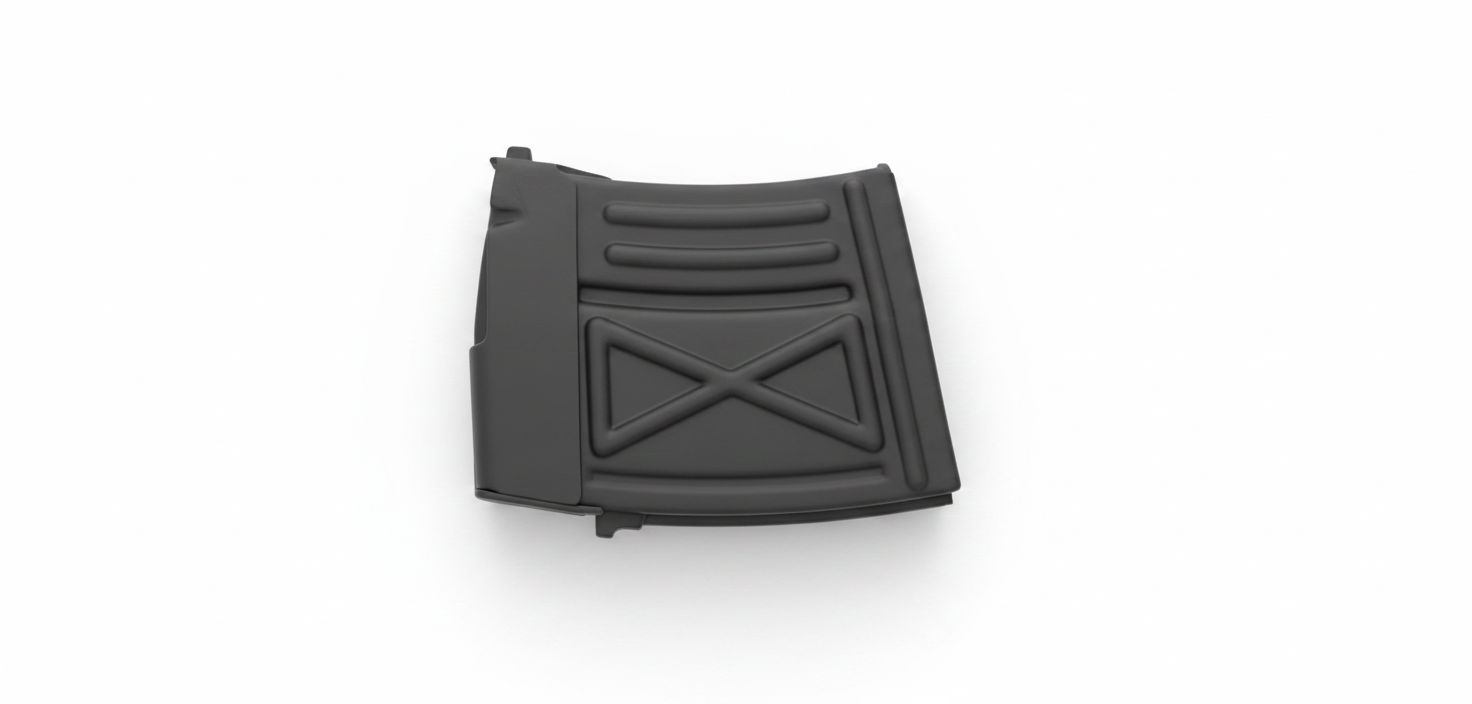 AK-47 Magazine Model free 3D printable STL