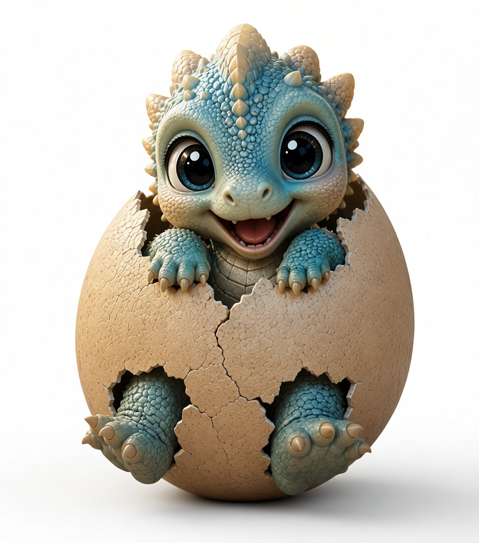 Baby Dragon Figurine free 3D printable STL