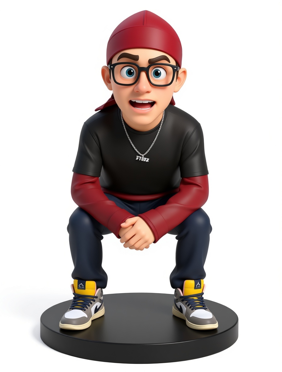 Hipster Urban Figurine free 3D printable STL