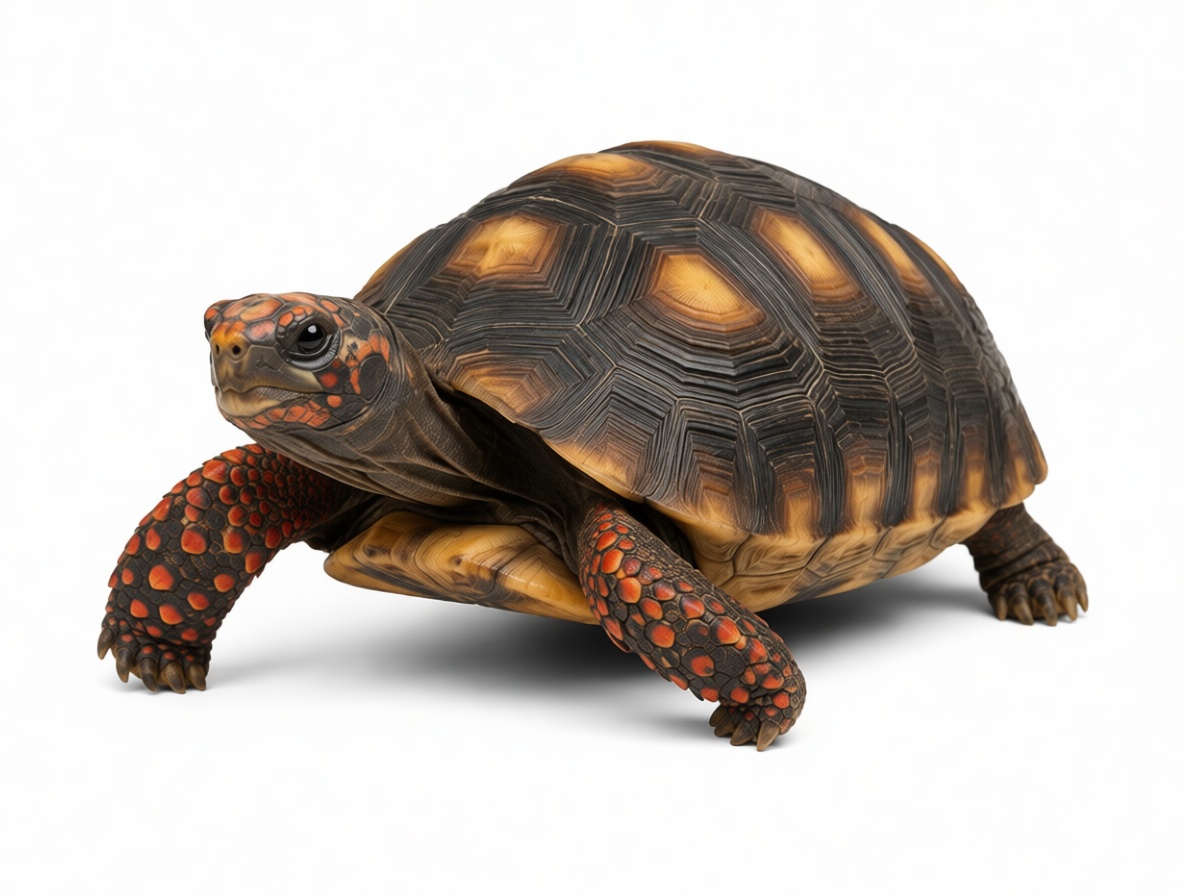 Red-footed Tortoise Figurine free 3D printable STL