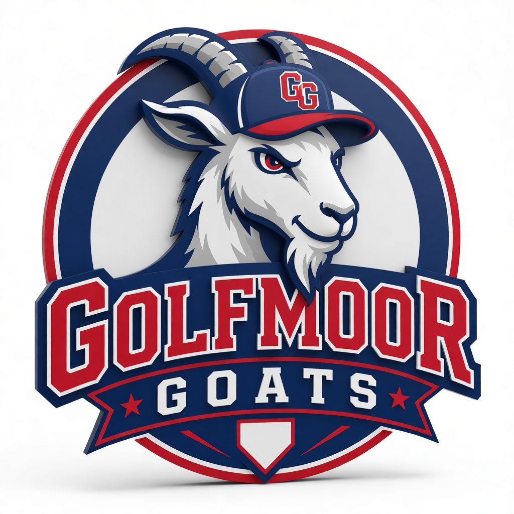Golfmoor Goats Logo free 3D printable STL