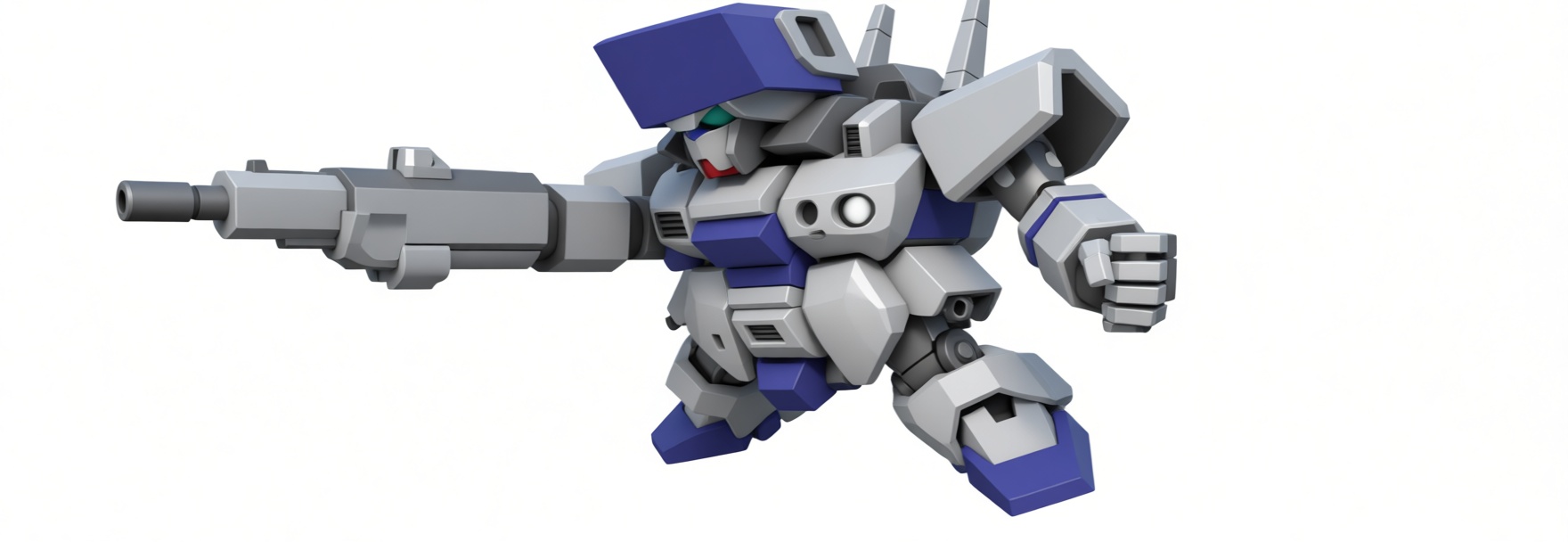 RGM-79 GM Miniature free 3D printable STL