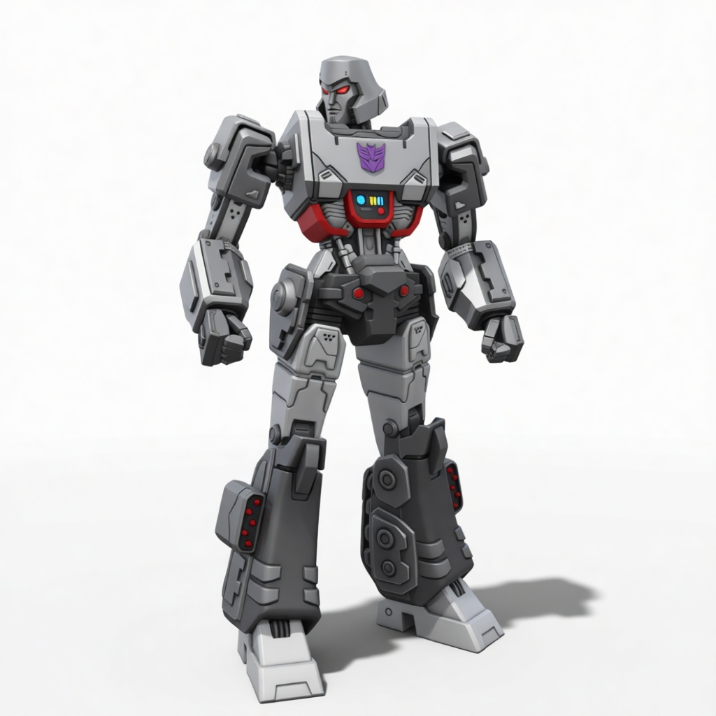 Megatron Robot Figurine free 3D printable STL