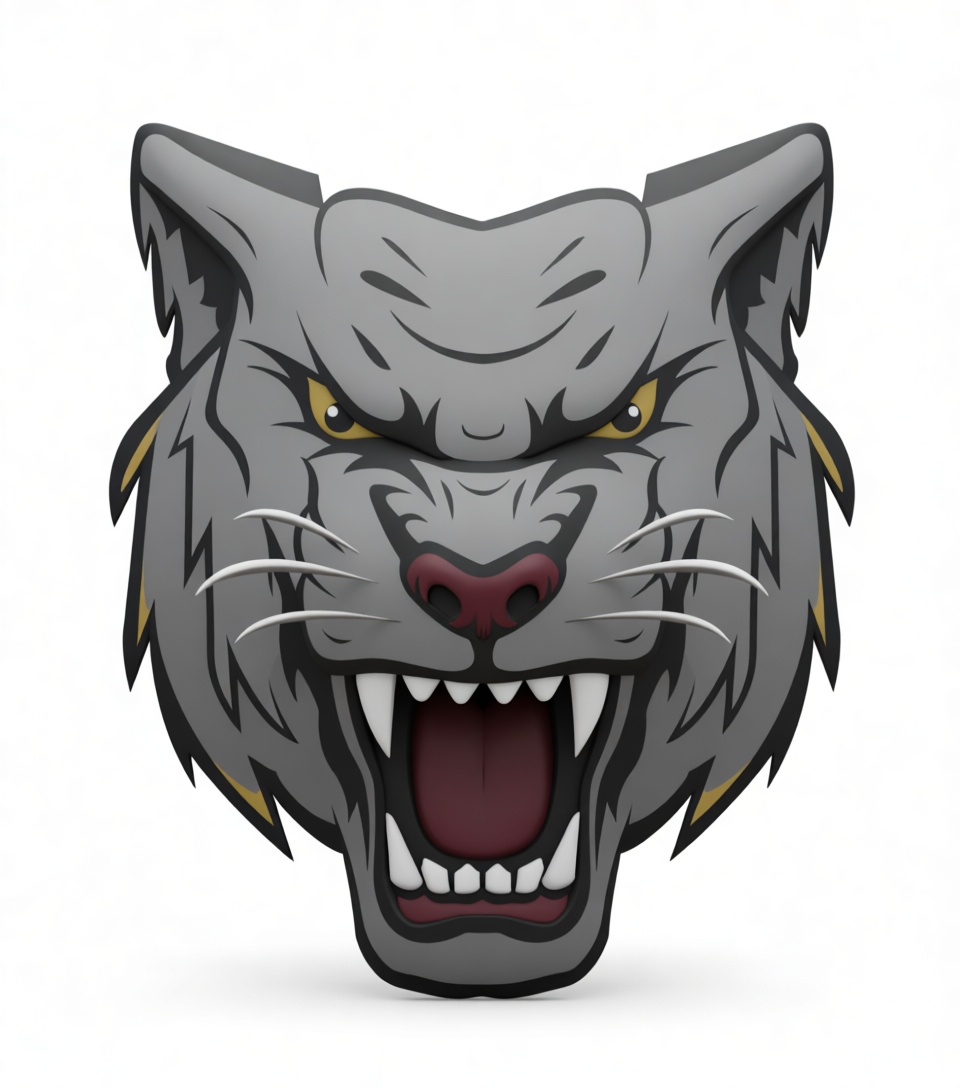 Panther Head Sculpture free 3D printable STL