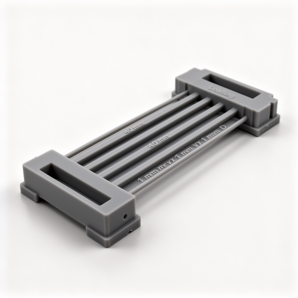 Five-Channel Microfluidic Chip free 3D printable STL