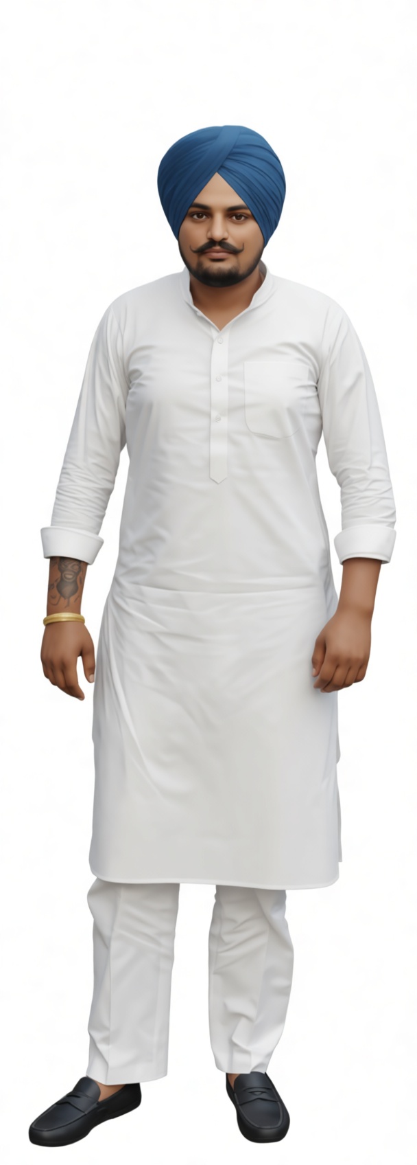 Punjabi Man Figurine free 3D printable STL