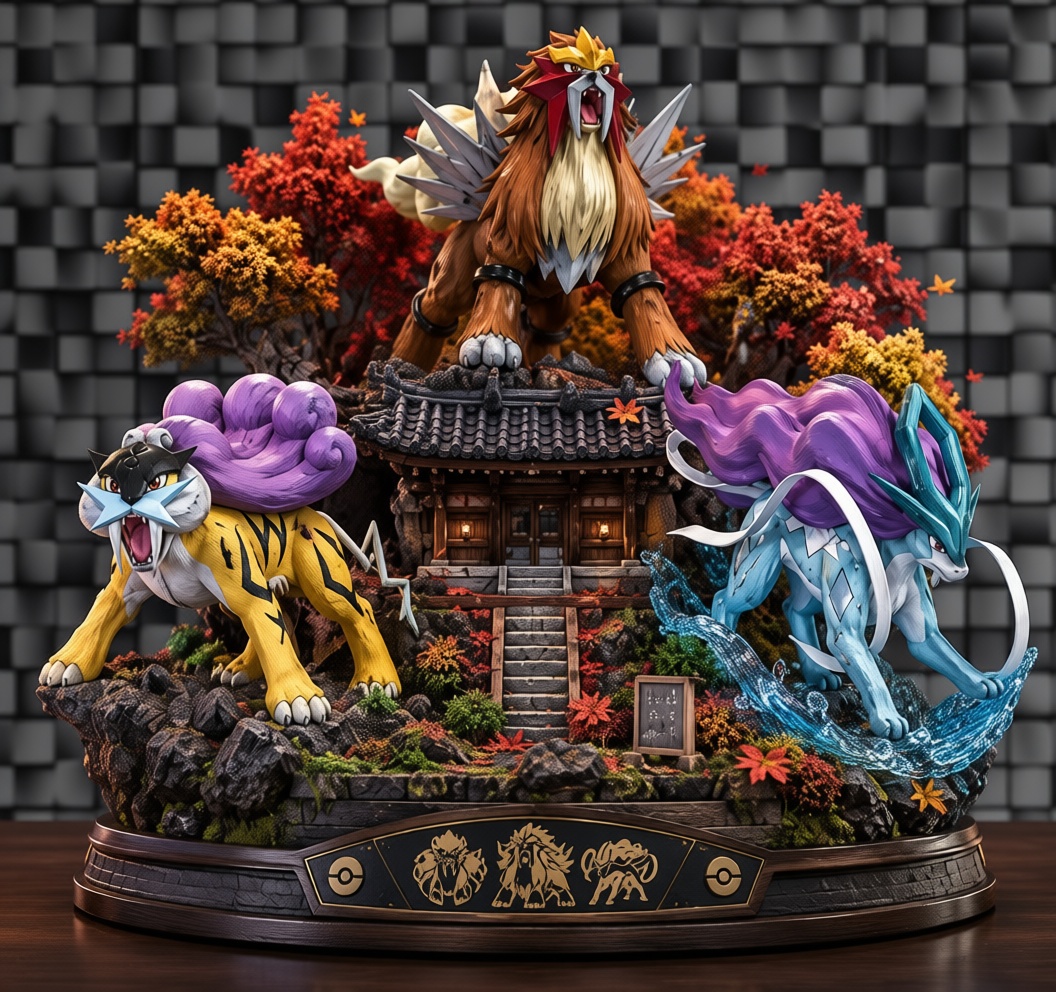 Legendary Dogs Diorama free 3D printable STL