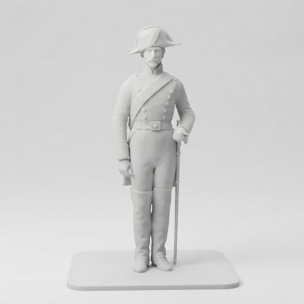 Napoleon Bonaparte Figurine free 3D printable STL