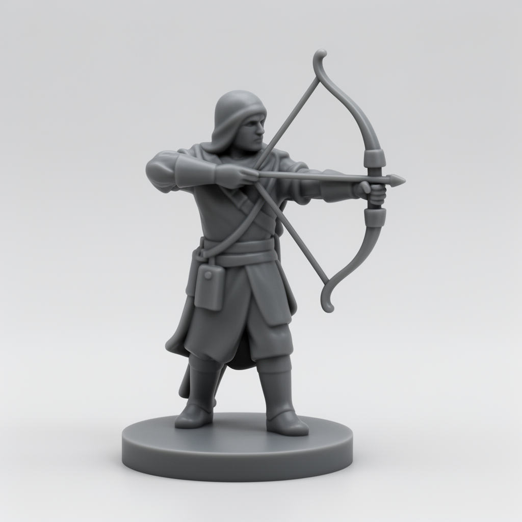 Archer Game Piece free 3D printable STL