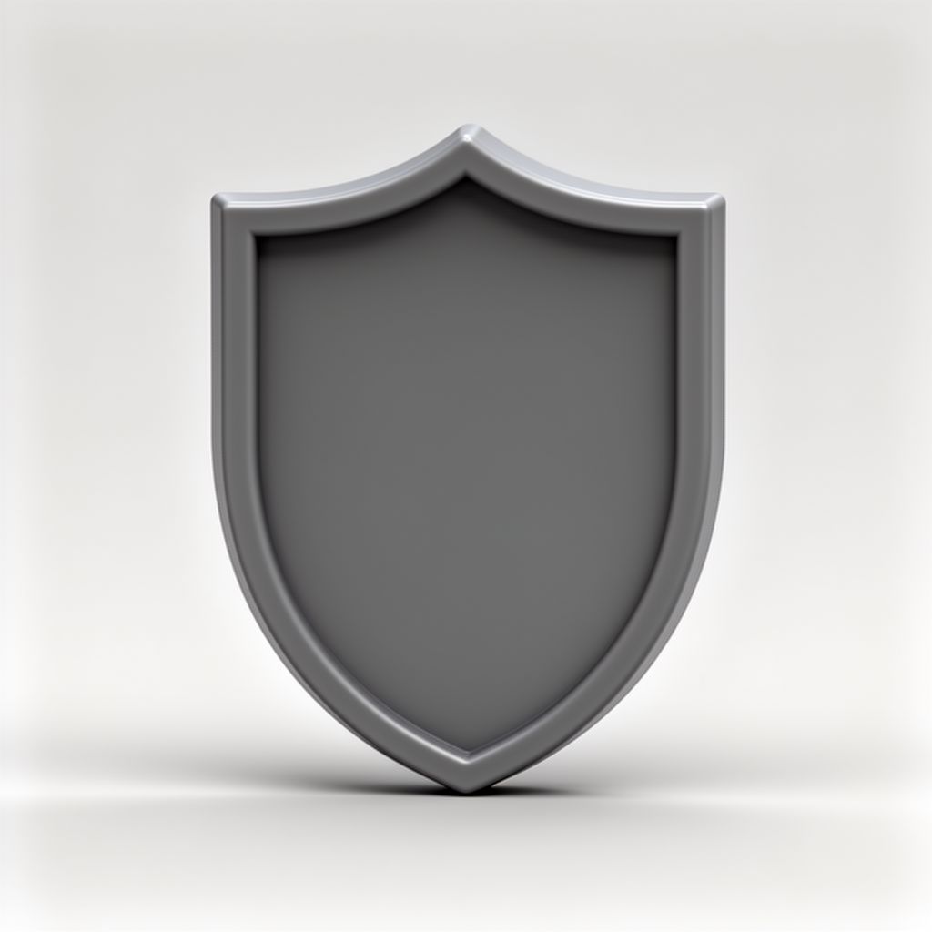 Shield Medallion Flat free 3D printable STL
