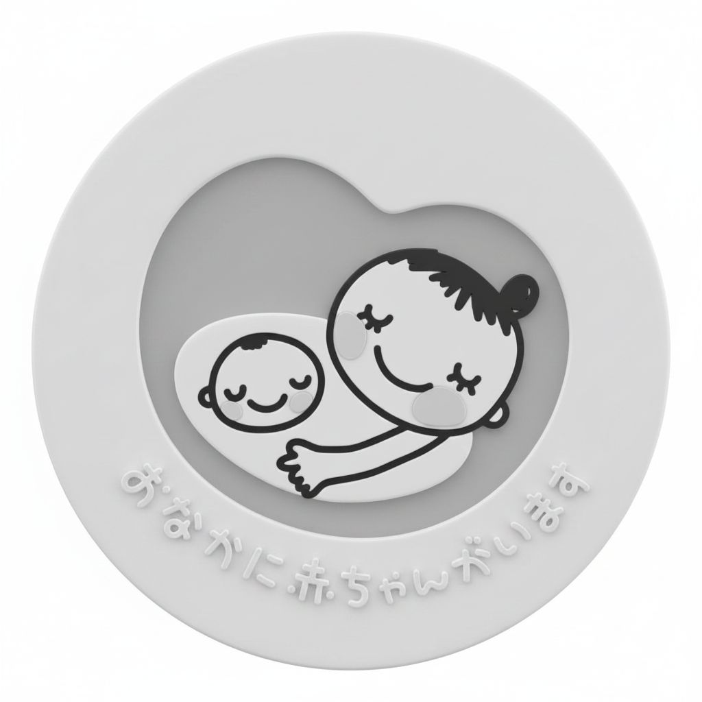 Sleeping Baby with Parent Medallion free 3D printable STL