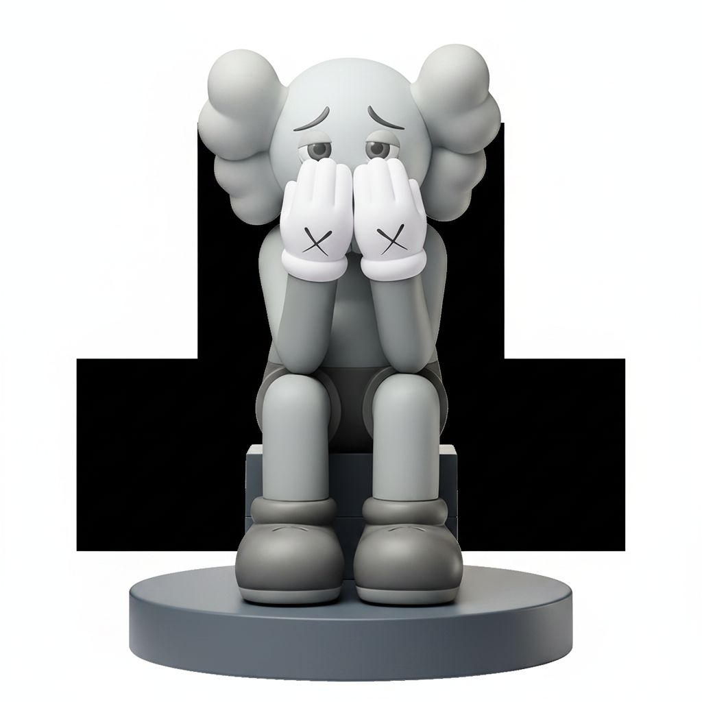 KAWS Companion Figurine free 3D printable STL