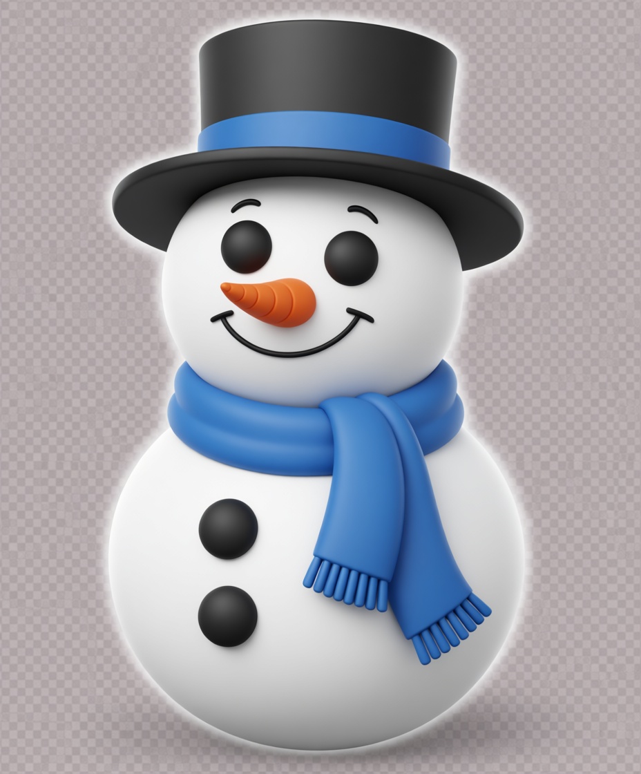 Classic Snowman Figurine free 3D printable STL