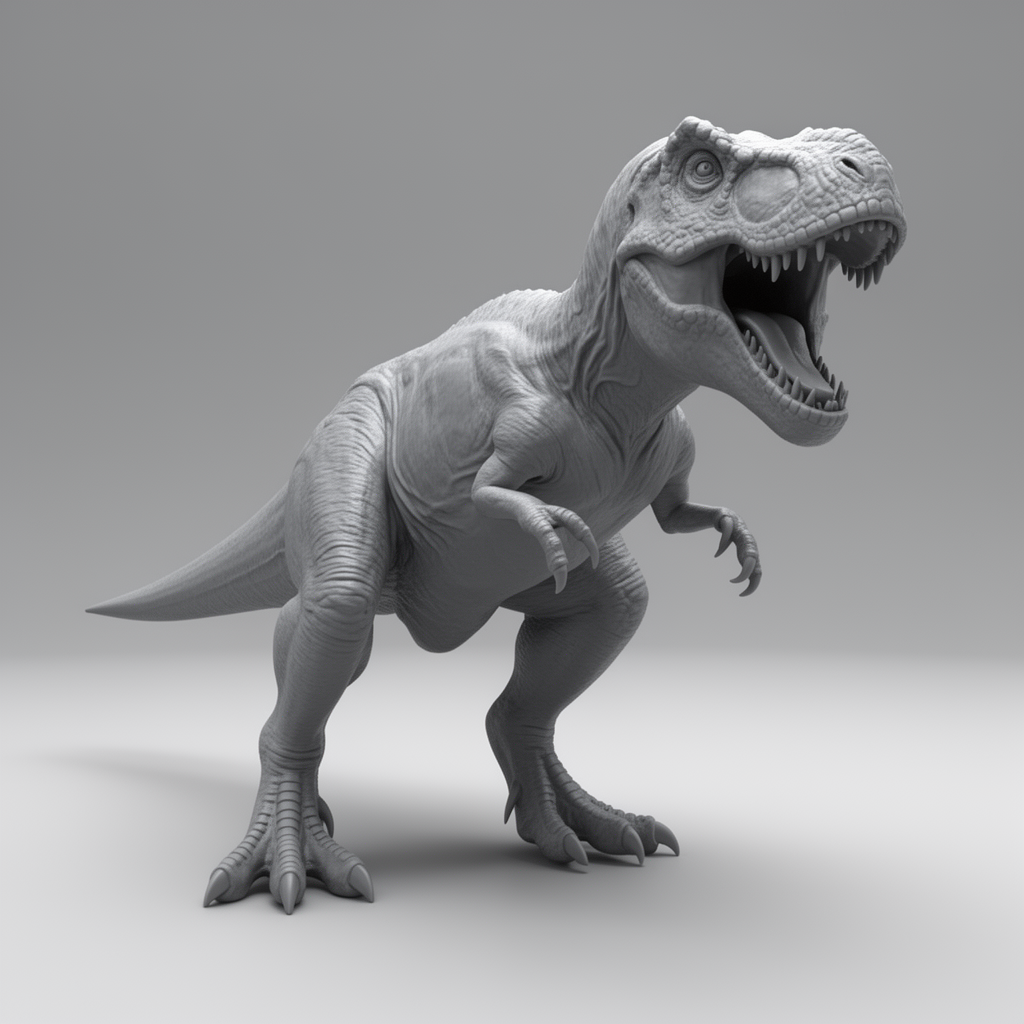 Tyrannosaurus Rex Figurine free 3D printable STL