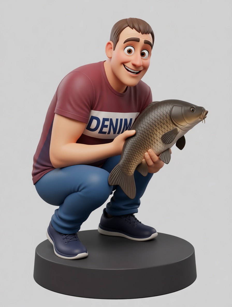 Fisherman Figurine free 3D printable STL