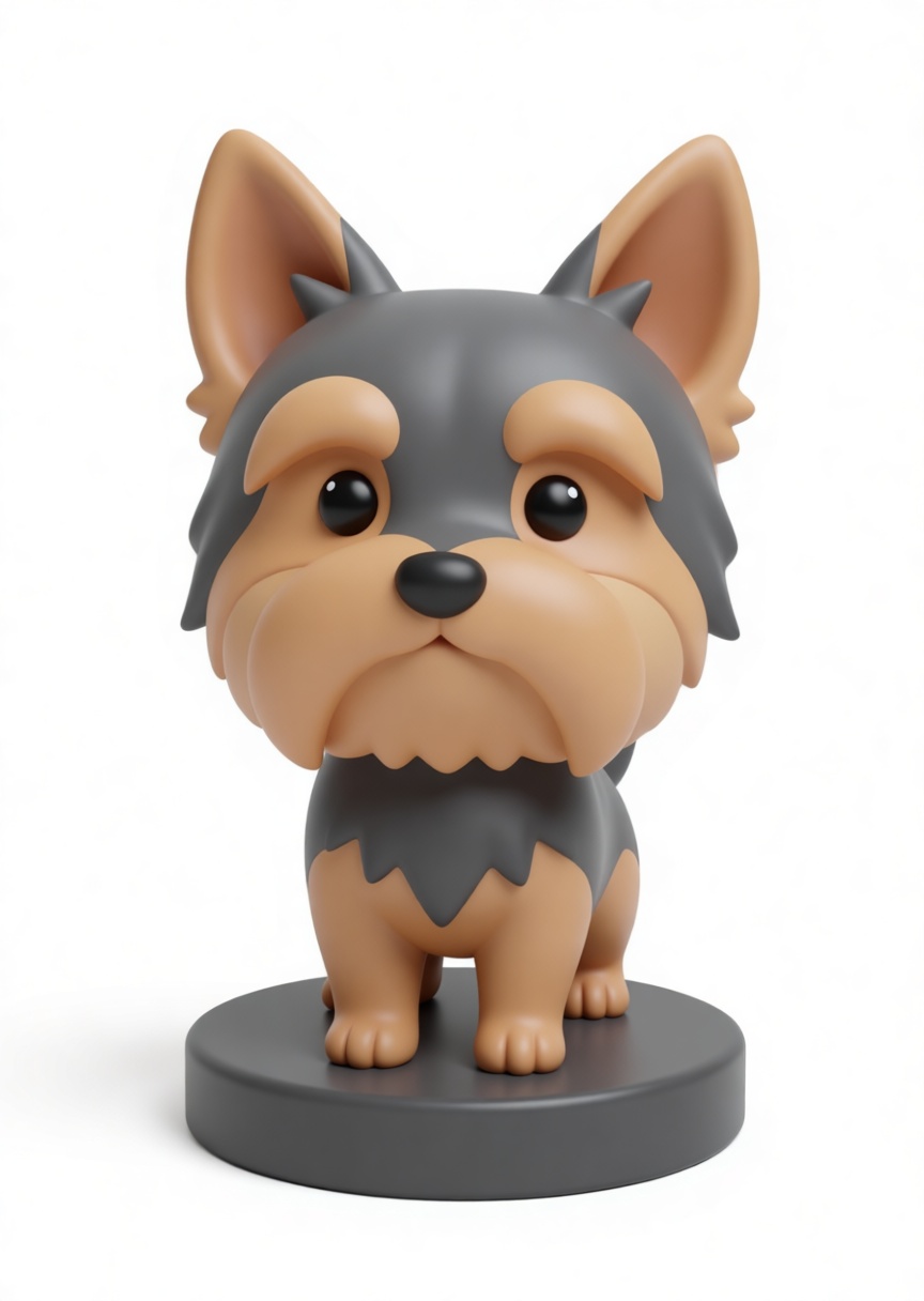 Yorkshire Terrier Figurine free 3D printable STL