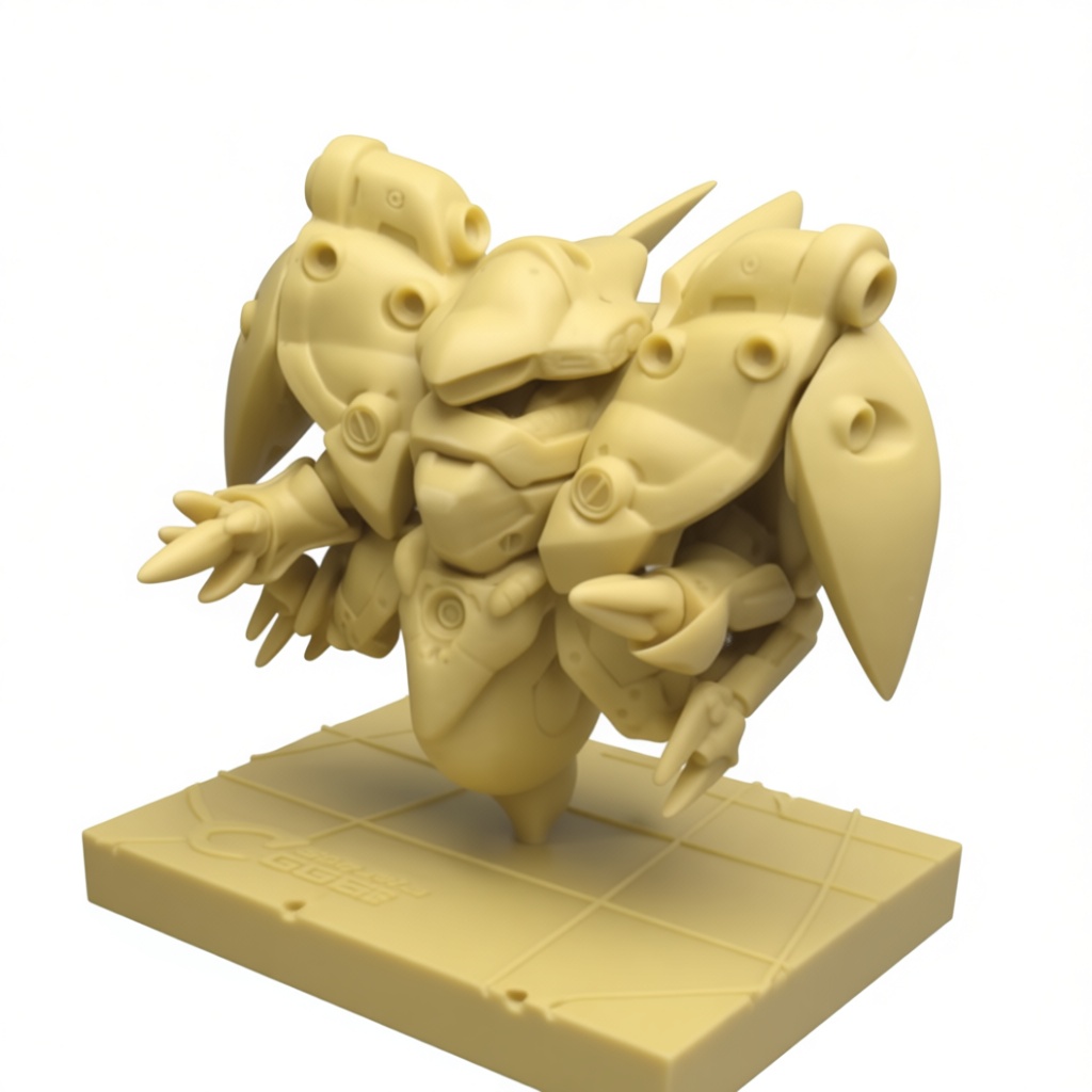 Bebop Mecha Figurine free 3D printable STL