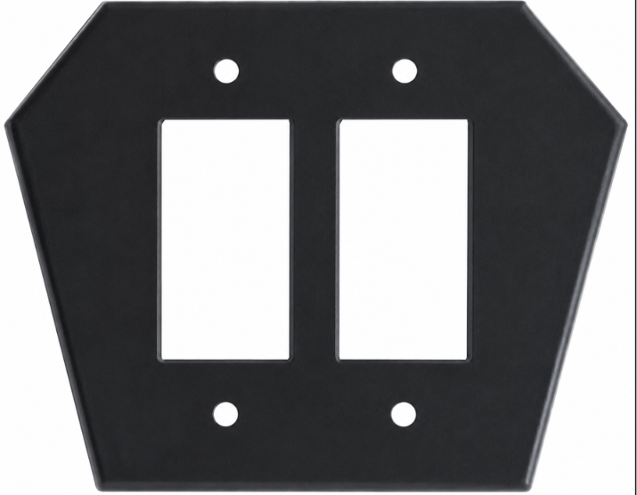 Double Light Switch Plate free 3D printable STL