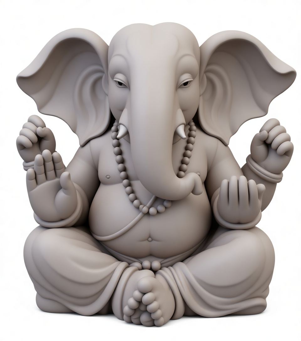 Ganesha Figurine free 3D printable STL
