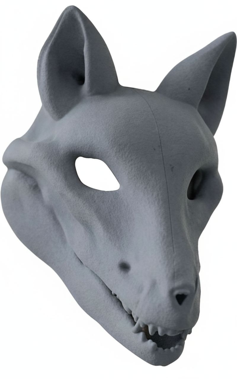 Canidae Skull Mask free 3D printable STL