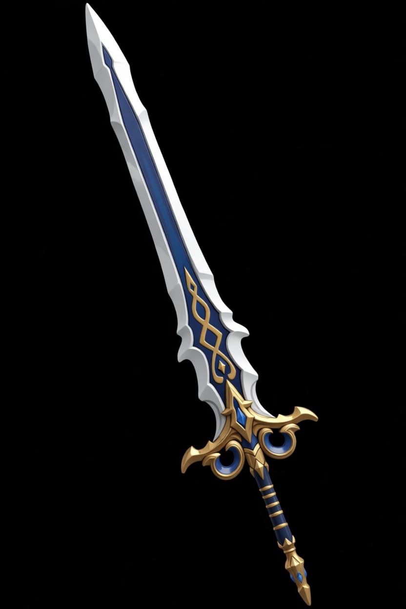 Royal Sword 3D Model free 3D printable STL