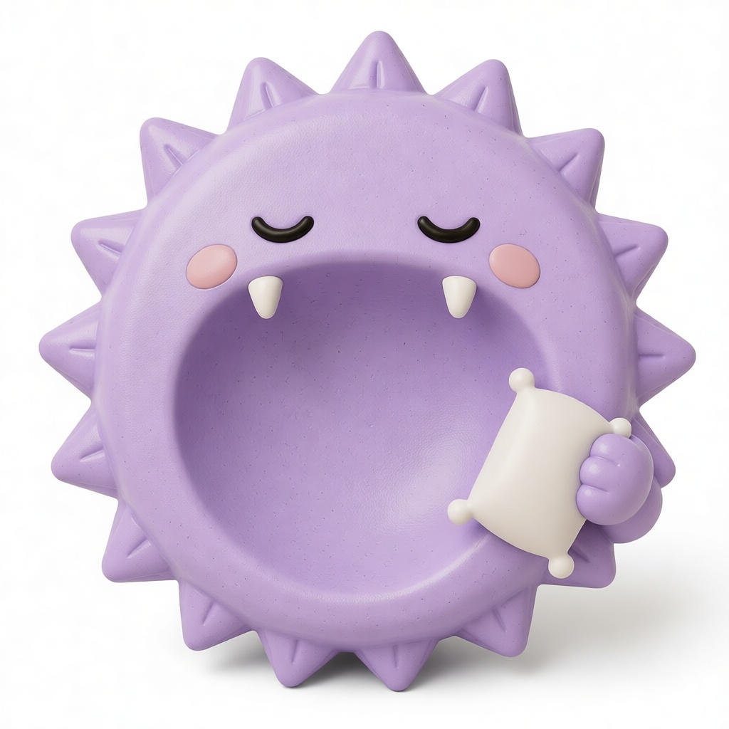 Sleepy Sun Plush Figurine free 3D printable STL
