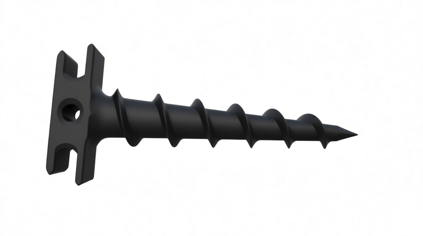 Ground Anchor Screw free 3D printable STL