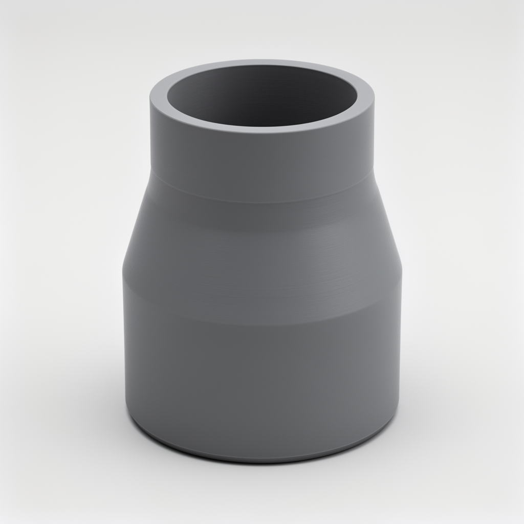 Pipe Reducer Model free 3D printable STL