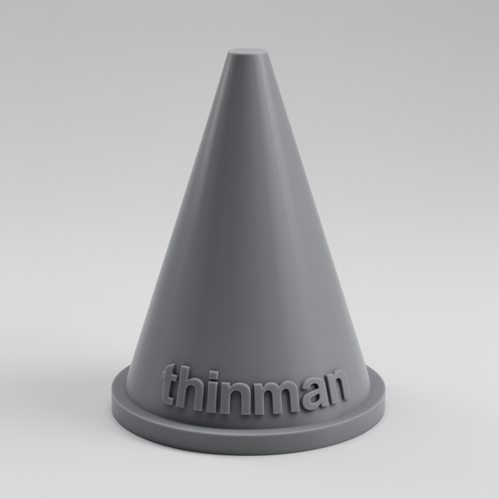 Circle Cone Sculpture free 3D printable STL