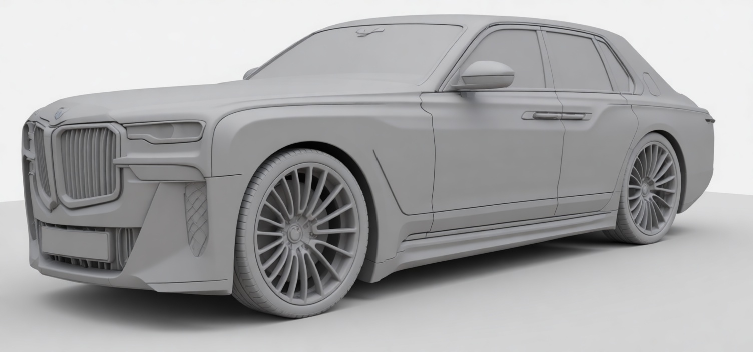 Aurora Orlov Sedan Model free 3D printable STL