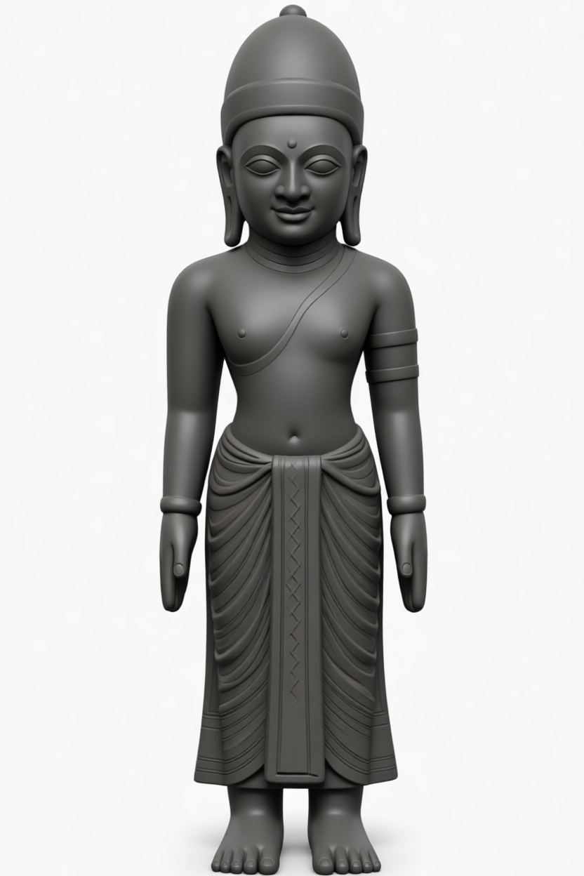 Sri Lankan Buddha Statue free 3D printable STL