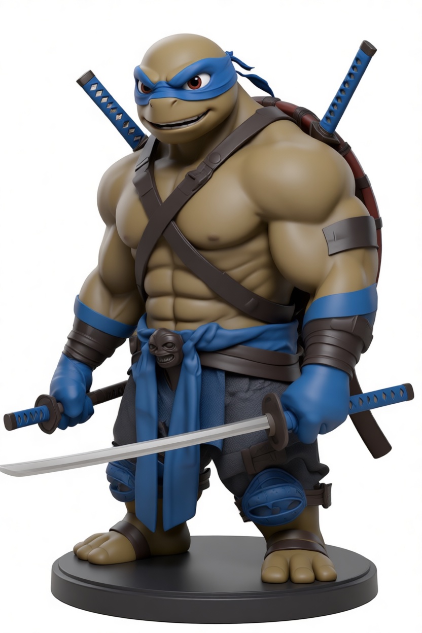 Free Tmnt 3D Printable STL Files (8 Models) | Remeshy