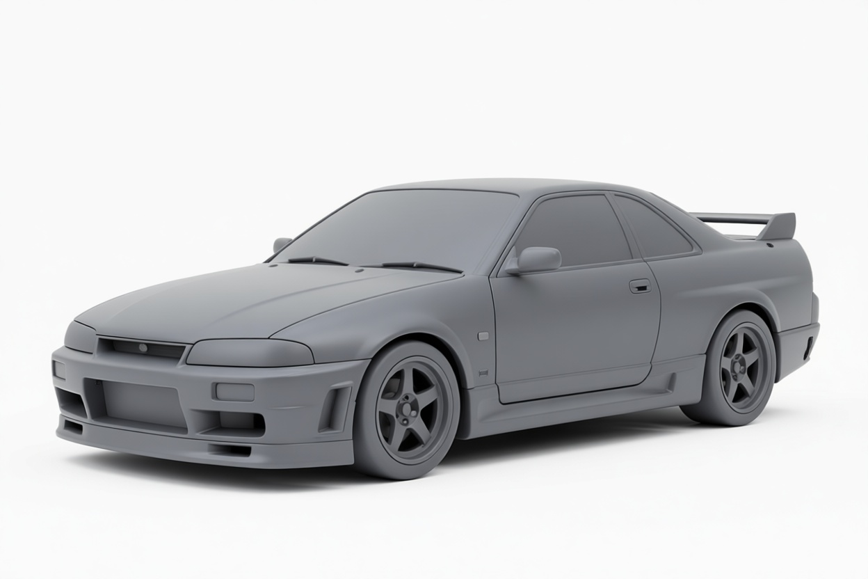 Nissan Skyline R32 Model free 3D printable STL