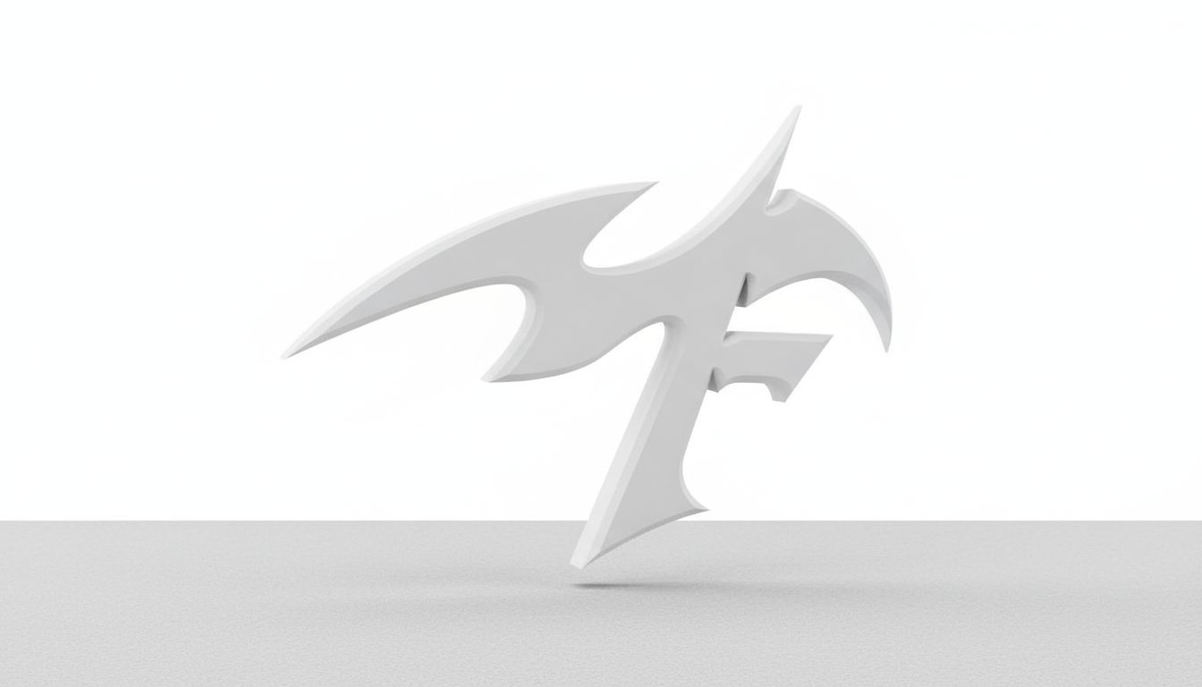 Stylish Logo Design free 3D printable STL
